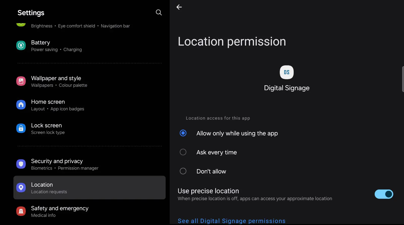 Location Permission